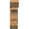 Ekena Millwork Balboa Slat Rough Sawn Bracket w/ Offset Brace, Western Red Cedar, 8"W x 24"D x 28"H BKT0806X24X28BOA06RWR - alternate 4